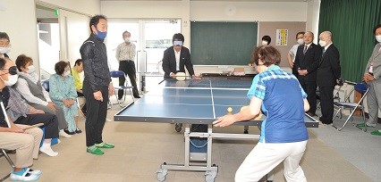 試合形式武田県議アイマスクあり